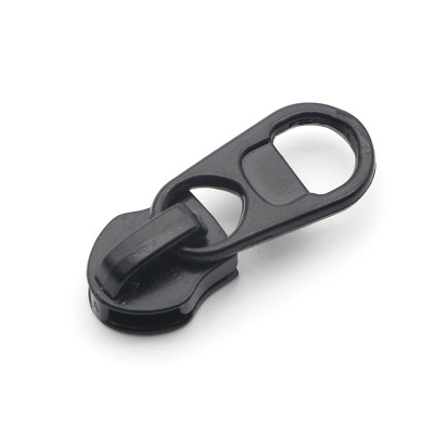 New and unique spot wholesale No. 5 front and back nylon pull head imitation Y pull piece luggage and leather goods fat zipper pull head