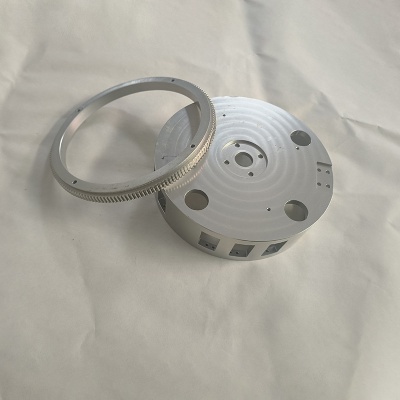 Customized turning and milling four-axis machining aluminum gear housing anode precision assembly cnc non-standard hardware parts