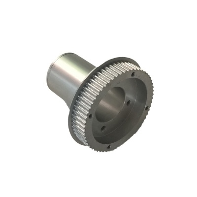Precision turning and milling composite aluminum handle gear base CNC non-standard parts processing precision hardware machining
