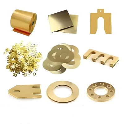 Brass gasket laser cutting metal marking processing stainless steel special-shaped gasket laser cutting thickness multiple specifications