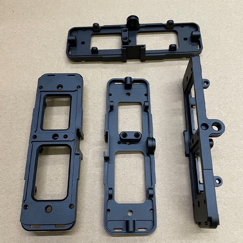 CNC machining aluminum alloy automated non-standard parts processing precision hardware CNC locomotive bed parts processing