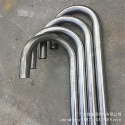 Stainless steel pipe bending processing Copper aluminum pipe L-bend U-bend core drawing bending 45 degrees 90 degrees special-shaped bending processing welding