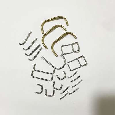 304 stainless steel wire bending copper aluminum round bar wire drawing and sample processing customized special-shaped bending parts forming