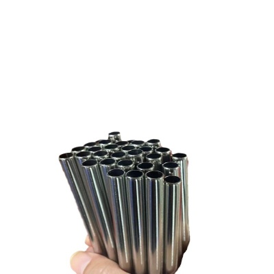 Dongguan manufacturer 201 stainless steel thin wall small pipe 6 8 10mm drain basket precision stainless steel thin pipe custom made