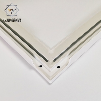 Manufacturer integrated luminous panel light kit straight down flat panel light housing dehumidifier straight luminous panel light aluminum frame