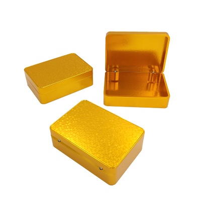 Wan Yuan Factory Wholesale Aluminum Storage Box Metal Box Sealed Aluminum Box High-end Tea Hand-to-Hand Gift Box