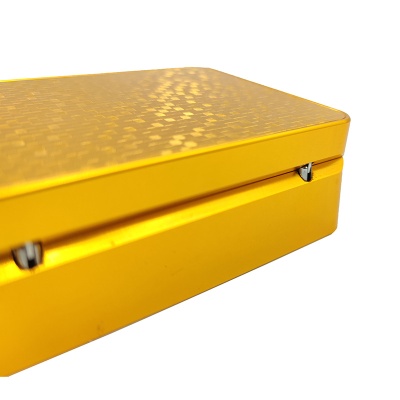 Wan Yuan Factory Wholesale Aluminum Storage Box Metal Box Sealed Aluminum Box High-end Tea Hand-to-Hand Gift Box