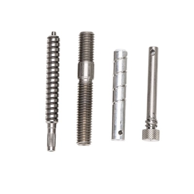 Non-standard custom five-axis center-moving machine machining CNC lathe turning and milling precision machining parts production of slender shaft screws