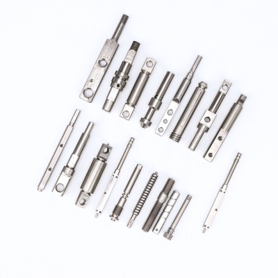 Non-standard custom five-axis center-moving machine machining CNC lathe turning and milling precision machining parts production of slender shaft screws