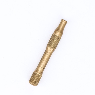 Custom non-standard nuts brass hardware CNC automatic lathe machining precision parts shaft type center-travel machining