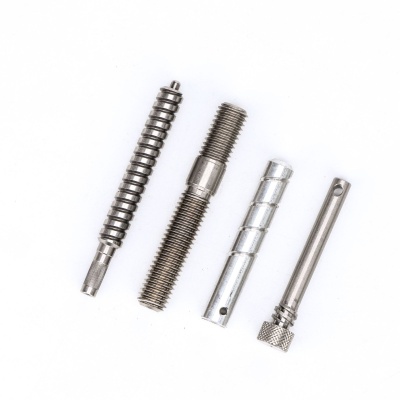 Non-standard custom five-axis center-moving machine machining CNC lathe turning and milling precision machining parts production of slender shaft screws