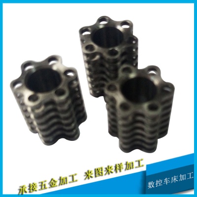 Mechanical parts machining threaded aluminum alloy finishing CNC turning milling composite external metal processing