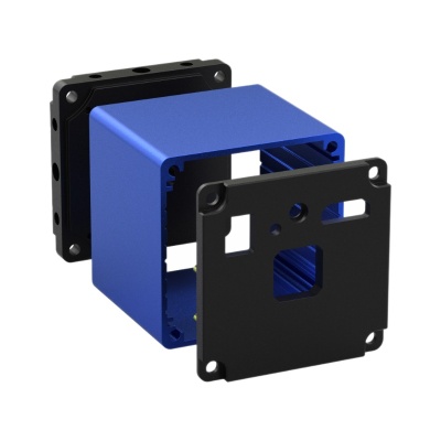 Aluminum alloy shell security monitoring CNC processing heat dissipation performance 7075 aviation aluminum controller box extrusion molding