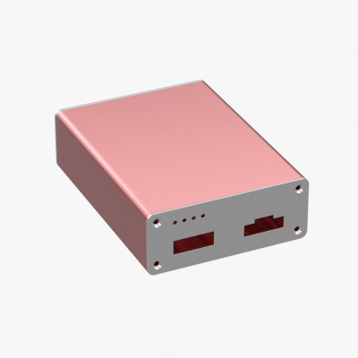 Aluminum alloy waterproof chassis shell industrial control machine dust control box aluminum profile processing shell supports customization