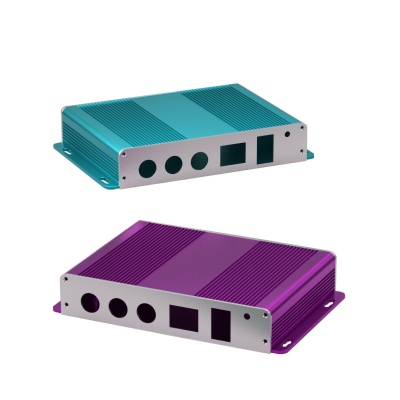 Modular aluminum profile battery box aluminum alloy shell new energy controller CNC machined conductive rail junction box