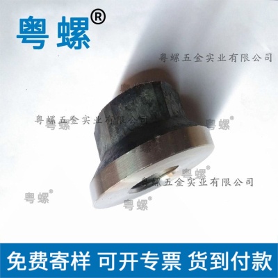 Manufacturer Oxidized Black Belt Pad Hexagonal Nut M42 High Strength Belt Pad Nut Flange Face Pressure Plate Mother