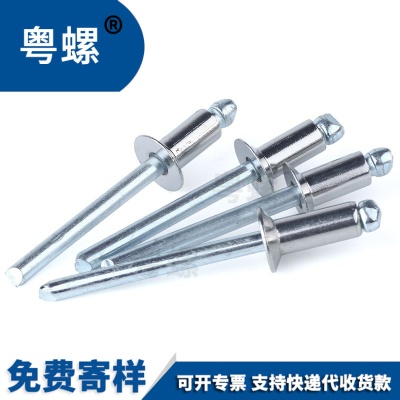 304 all stainless steel closed round head blind rivet GB12615 closed round head rivet