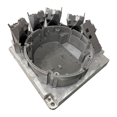 3d printing aluminum alloy stainless steel titanium alloy metal hand plate model customization high-tech new product cnc processing