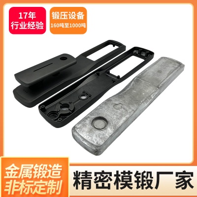 Anti-theft door smart door lock stainless steel panel custom home bedroom toilet room door lock panel forging processing