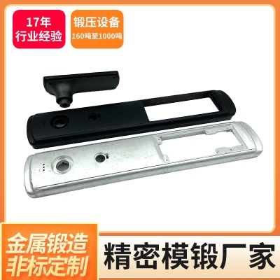 Manufacturer produces smart door lock metal panel forging processing precision die forging stainless steel door lock panel customization