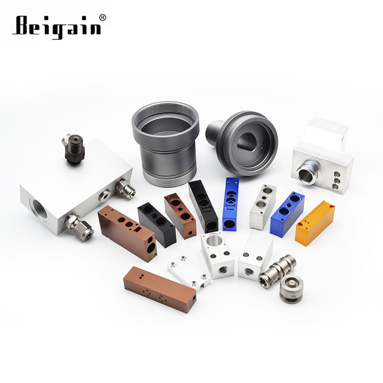 Factory precision hardware CNC lathe parts engineering vehicle aluminum alloy copper parts accessories oil nozzle turning and milling composite