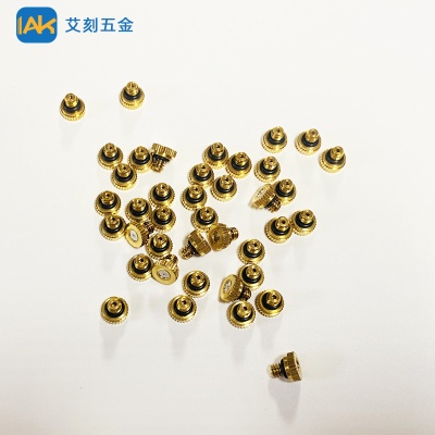 Brass low pressure nozzle one section cooling nozzle spray head agricultural irrigation garden humidification atomizing nozzle spray head