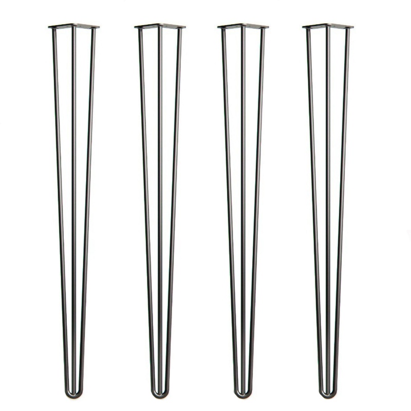 Factory source light and simple hairpin table legs coffee table stand table legs furniture sofa metal feet U-shaped iron table feet customized