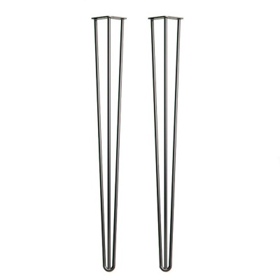 Factory source light and simple hairpin table legs coffee table stand table legs furniture sofa metal feet U-shaped iron table feet customized