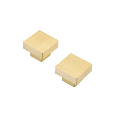 Light Luxury Nordic Furniture Zinc Alloy Square Small Handle Cabinet Single Hole Pull Hand Wardrobe Cabinet Door Hardware Pull Hand