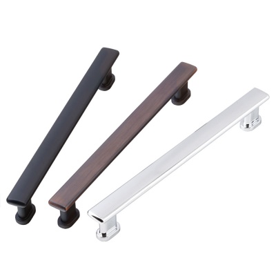 Factory direct supply metal handle American style cabinet drawer wardrobe shoe cabinet door handle furniture five gold door handle