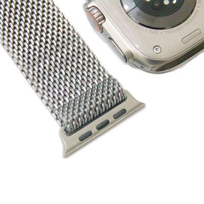 新款通用型S9钛合金Ultra苹果Y字扣降落伞米兰尼斯表带源头工厂