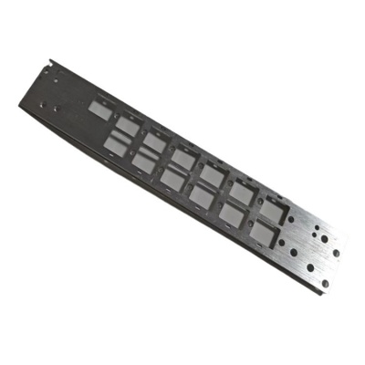 CNC aluminum alloy custom processing 6061 aluminum strip processing aluminum plate processing root removal chamfering incoming material processing