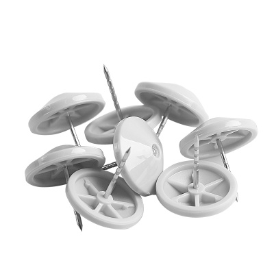 Meiqing anti-theft buckle electronic tag 16MM plastic head nail supermarket clothing store shopping mall induction access control 1000