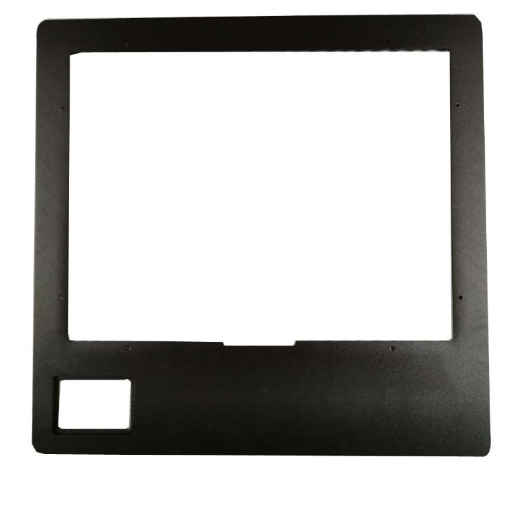 CNC parts processing custom medium frame panel industrial electronic equipment housing audio-visual amplifier panel frame milling machine