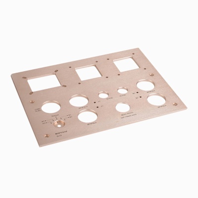 CNC aluminum alloy panel key processing access control panel control panel nameplate special-shaped laser cutting