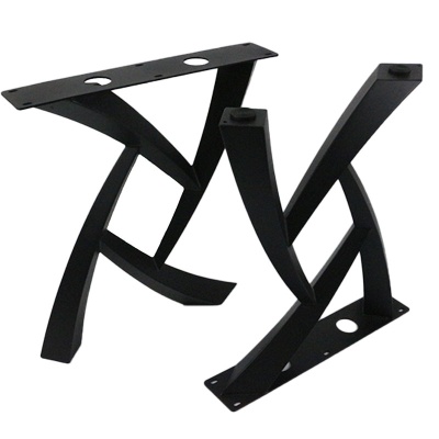 Source Factory I-shaped table stand table legs iron table stand conference table iron stand simple desk iron table foot customization