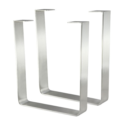 Factory direct supply simple U-shaped table foot wholesale stainless steel table support leg coffee table dining table bracket table leg
