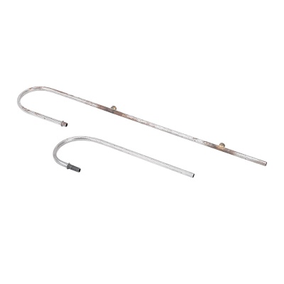 Aromatherapy wax melting lamp bending processing floor lamp table lamp telescopic tube bracket support tube lighting accessories customization