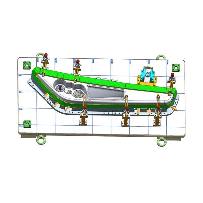 Door handrail inspection tools, non-standard custom automotive inspection tools, processing stamped sheet metal parts, precision inspection tools, measuring tooling