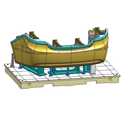 Non-standard custom car inspection tools SUV rear bumper inspection tools manufacturer custom 3D scanning inspection tool fixture