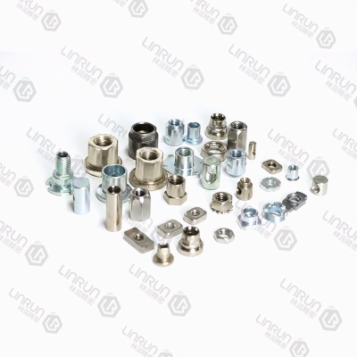 Cold upset special-shaped parts small hardware spare parts cold upset T-nut bushing custom hexagon socket screw welding bolts