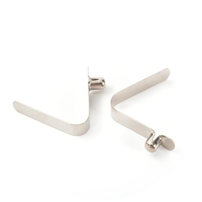 7mm single bead hollow v-shaped shrapnel tube positioning clip stamping part children's car tent U-shaped shrapnel manganese steel shrapnel