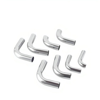 304/316 stainless steel elbow stainless steel double side extension single side extension right angle 90 degree L-shaped elbow sanitary grade